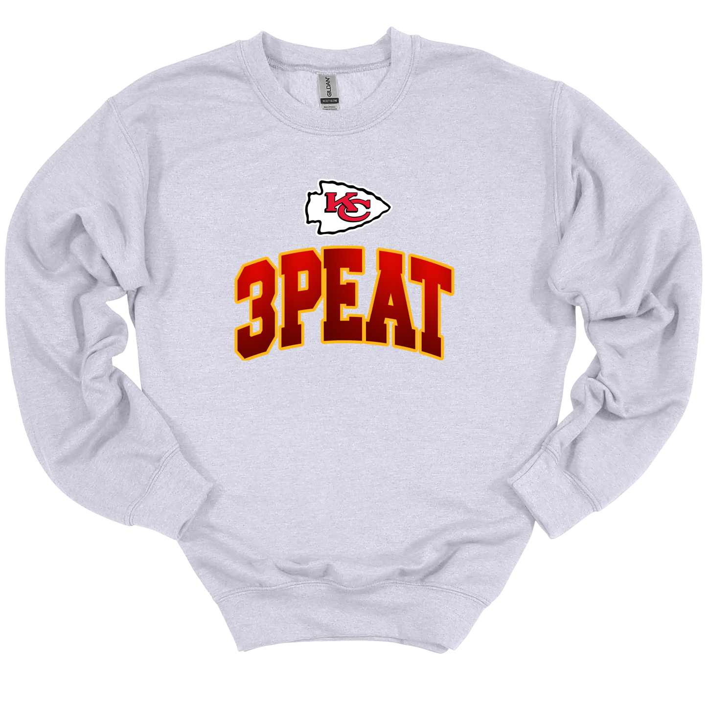 Kansas City Chiefs 3 Peat Crewneck