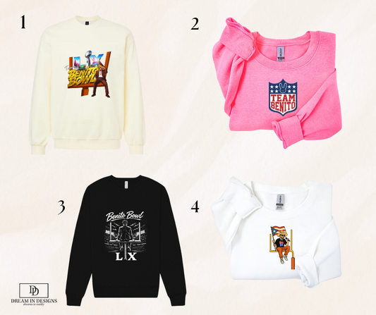 Benito Bowl Crewneck