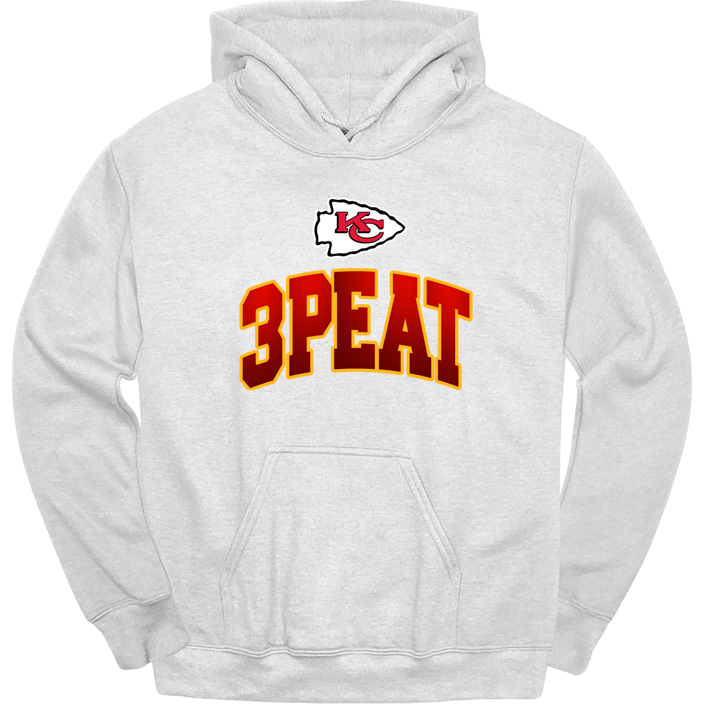 KC Chiefs 3 Peat Hoodie