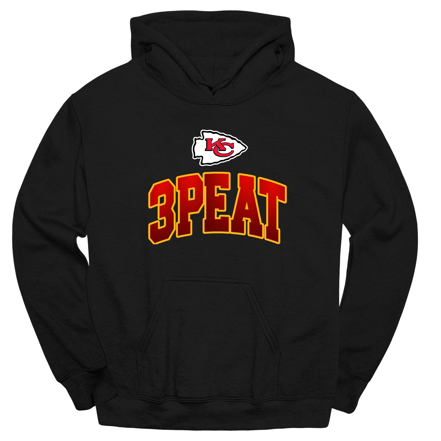 KC Chiefs 3 Peat Hoodie