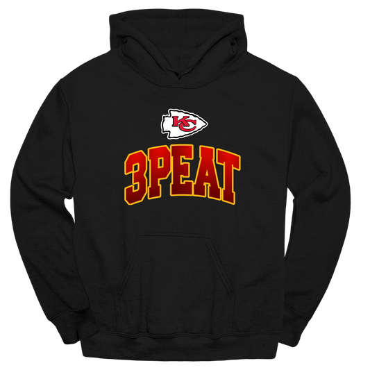 KC Chiefs 3 Peat Hoodie