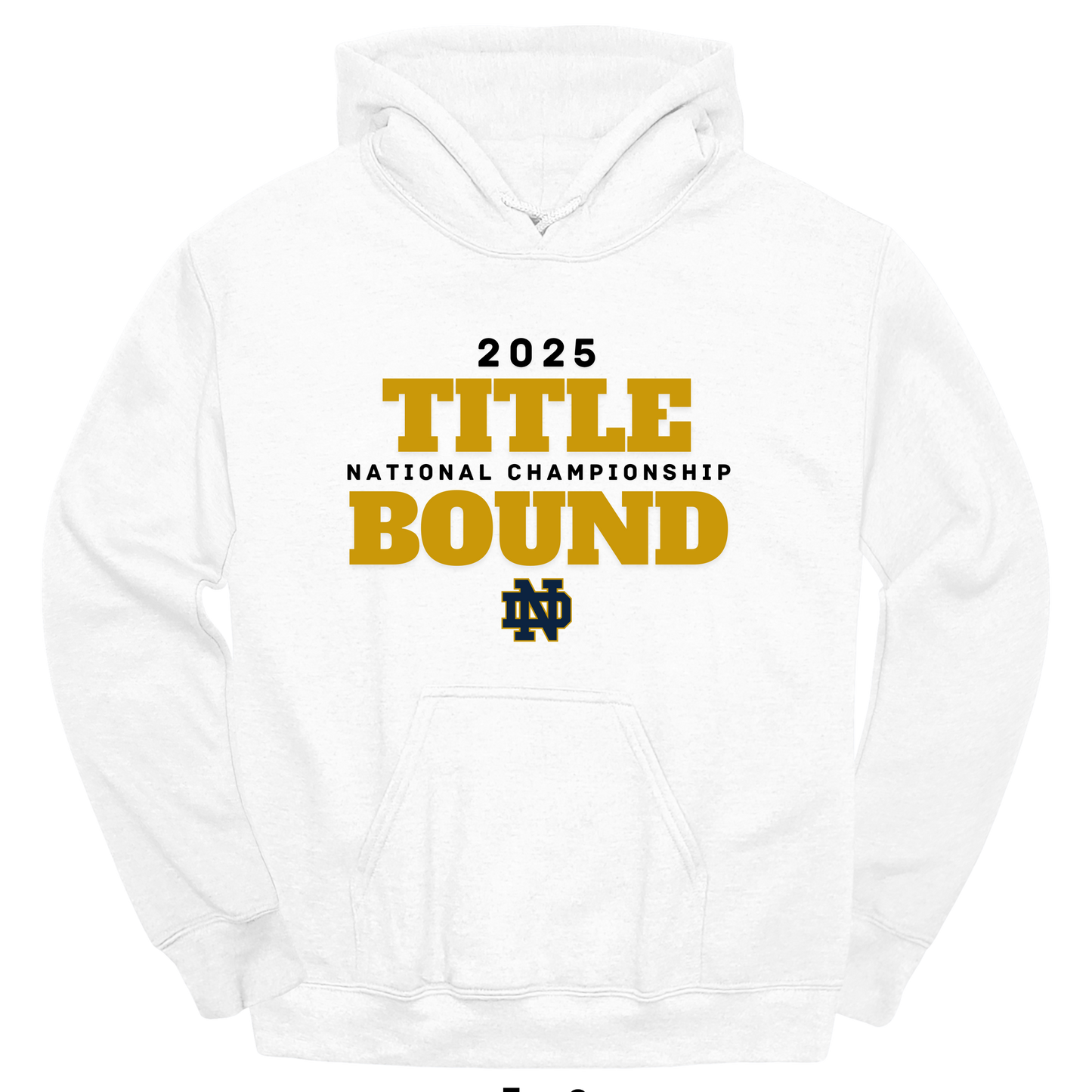 Notre Dame Title Bound Hoodie