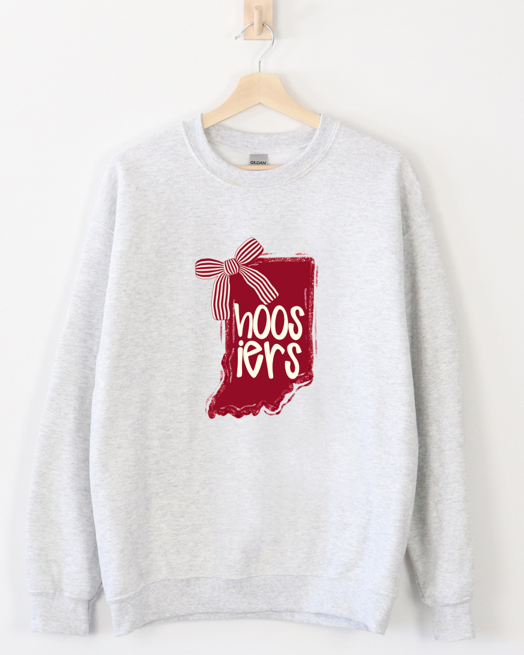 IU Hoosiers Bow Crewneck