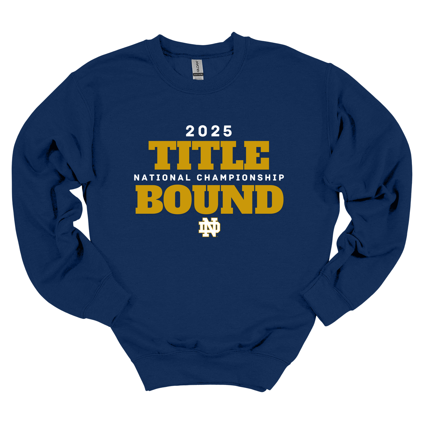 Notre Dame Title Bound Crewneck