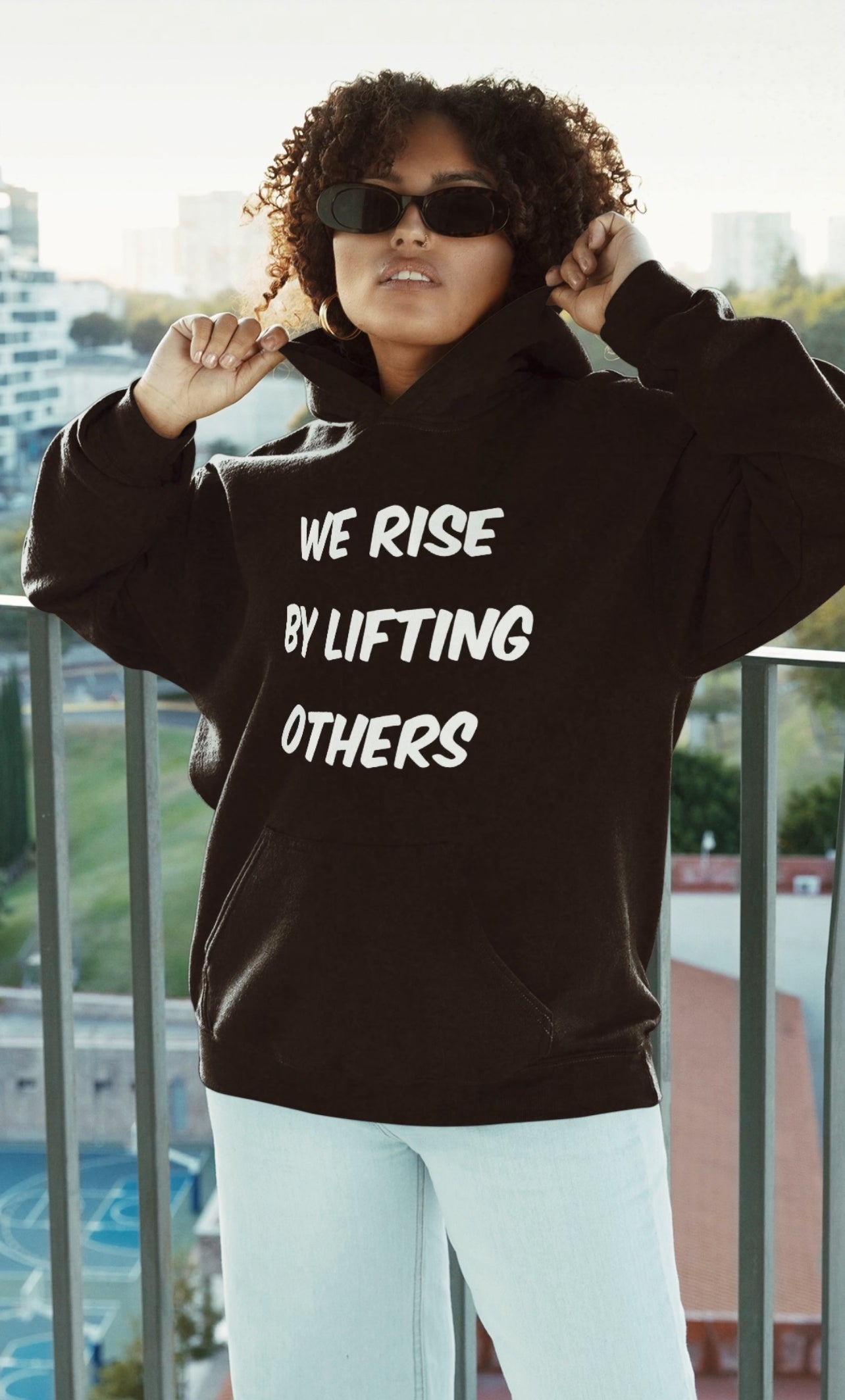 We Rise by Lifting Others Hoodie