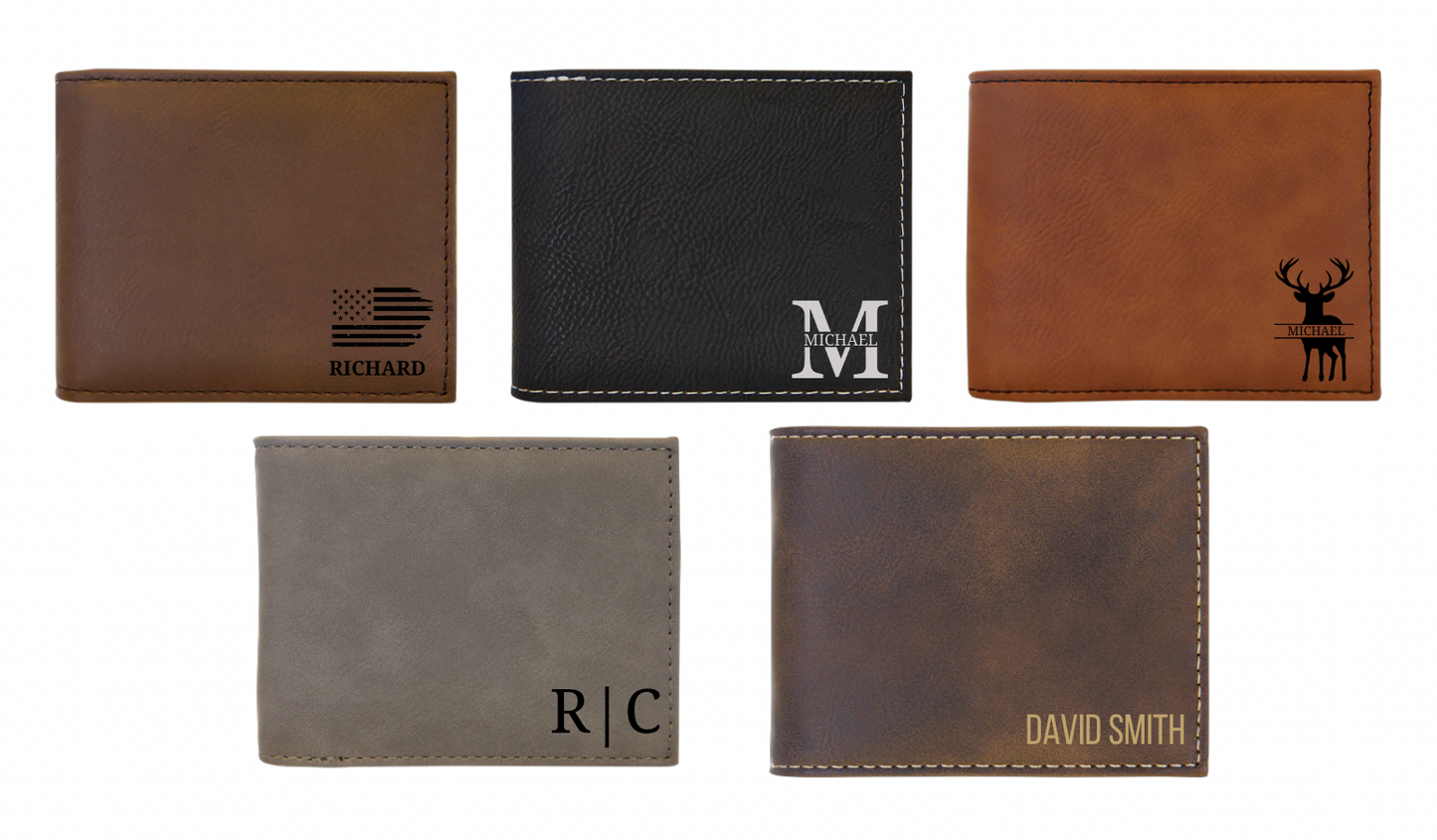 Personalized Leather Men's Wallet