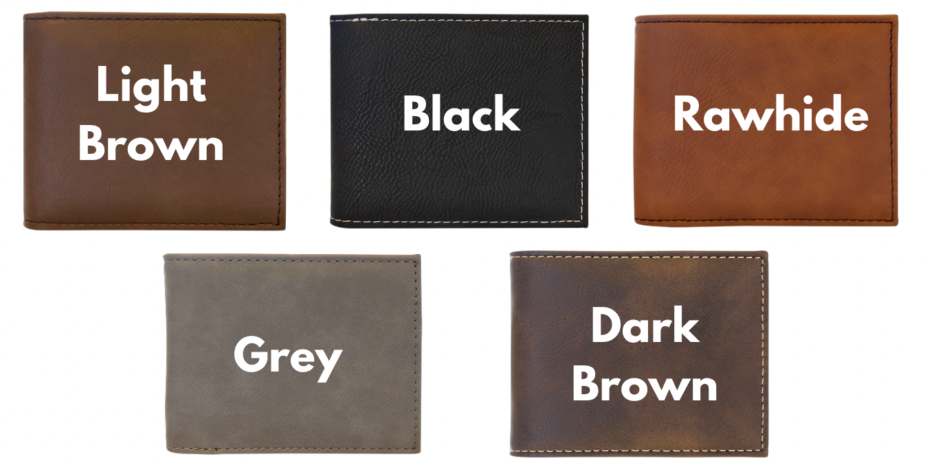 Personalized Leather Men's Wallet